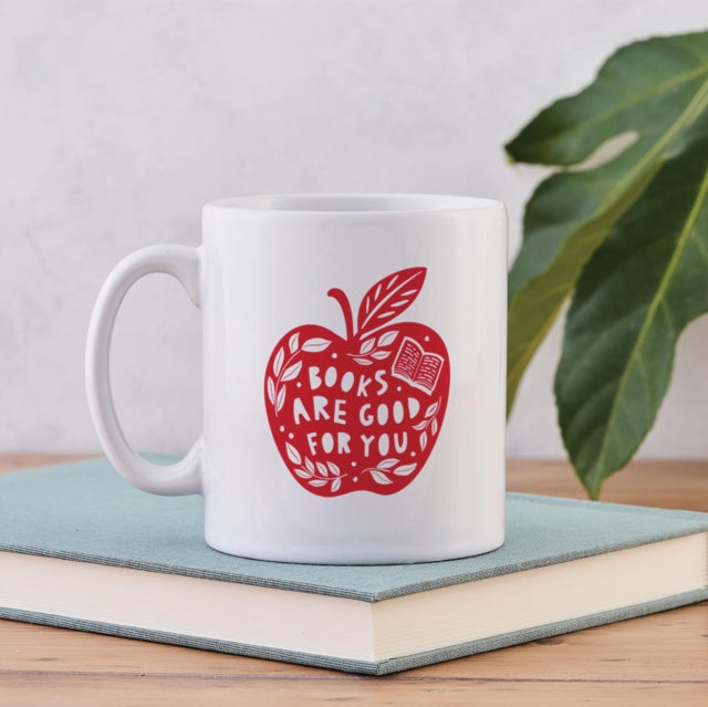 Book cover of: Books are good for you - Literary Mug