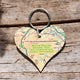 Book cover of: OS Map Wooden Heart Key-ring - Brecon Beacons National Park