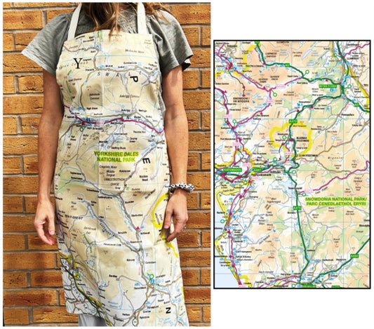 Book cover of: OS Map Adult Apron - Snowdonia National Park
