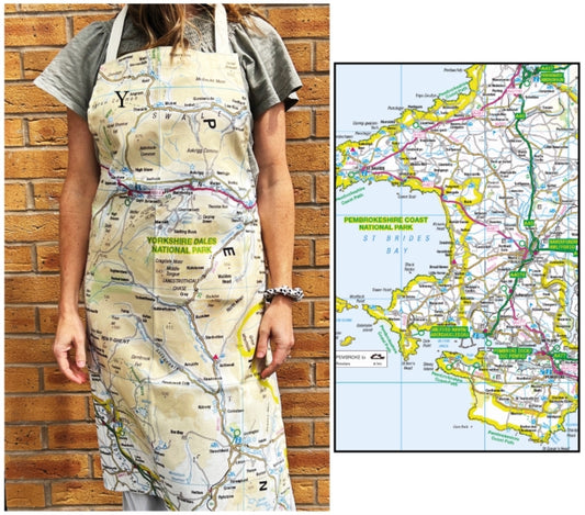 Book cover of: OS Map Adult Apron - Pembrokeshire Coast National Park