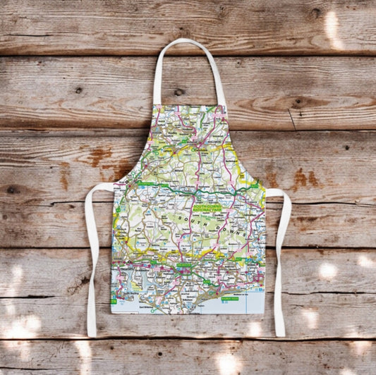 Book cover of: OS Map Kids Apron - South Downs National Park