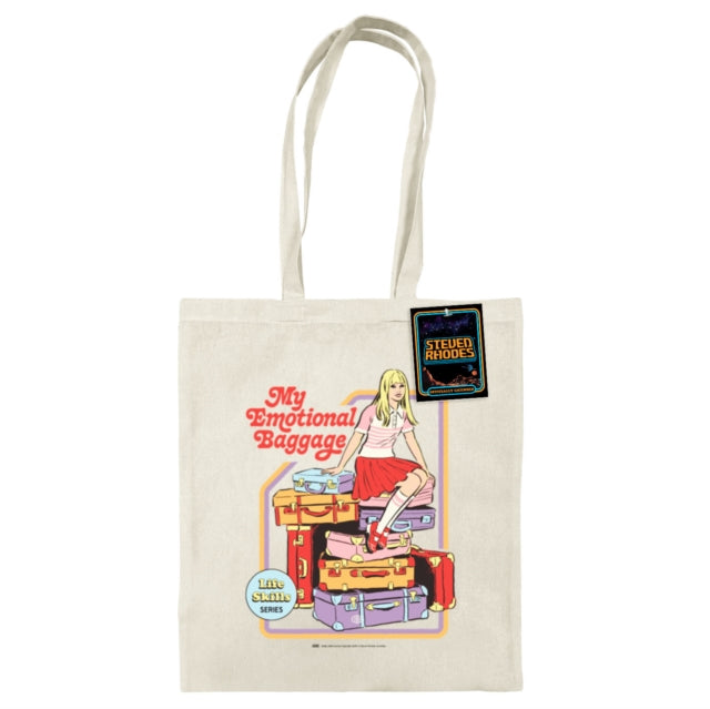Book cover of: Steven Rhodes (My Emotional Baggage) Natural Tote Bag
