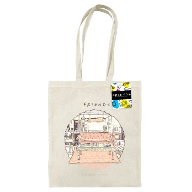 Book cover of: Friends (Chillin' With Friends) Natural Tote Bag