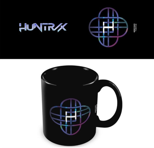 K-Pop Demon Hunters (Huntrix Logo) Black Pod Mug