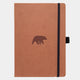 A4 Brown Bear Nbook Plain