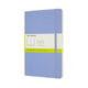 Moleskine Large Plain Softcover Notebook: Hydrangea Blue