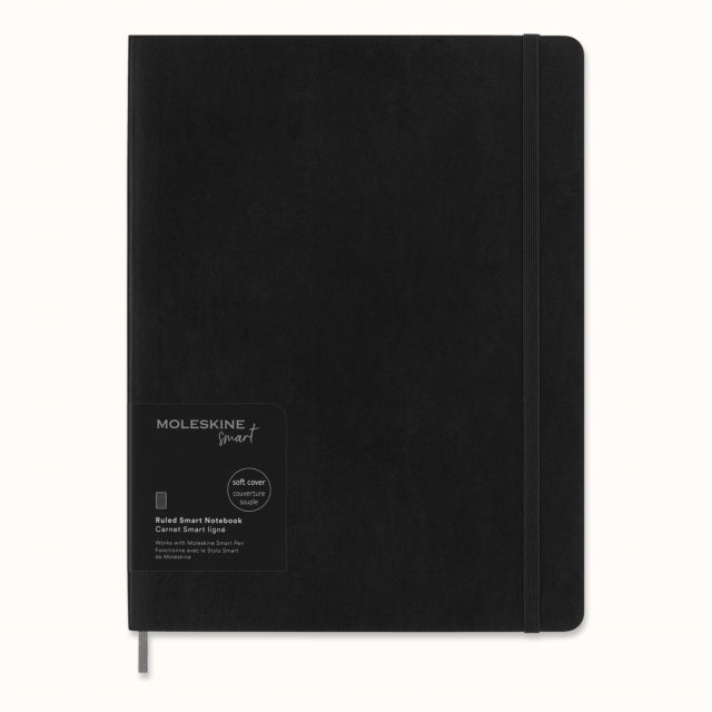 Book cover of: Moleskine Extra Large Softcover Ruled Smart Notebook