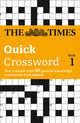 Book cover of: Times Quick Crossword Book 1. By: Richard Browne