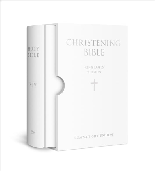 HOLY BIBLE: King James Version (KJV) White Compact Christening Edition 9780007166336 Martin Knowlden