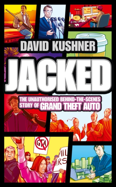 Book cover of: Jacked. By: David Kushner