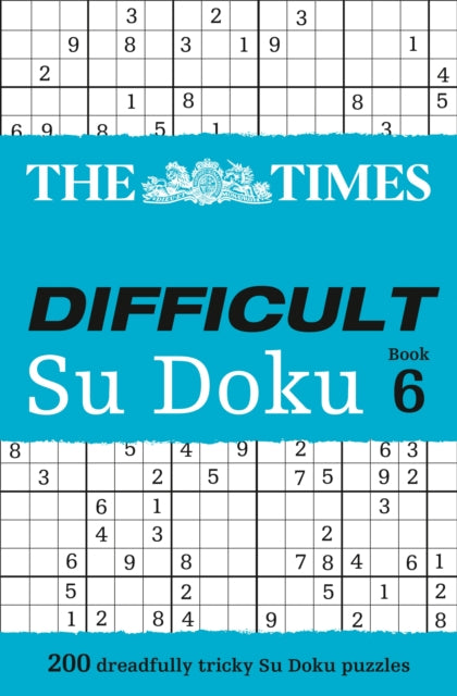 Book cover of: Times Difficult Su Doku Book 6