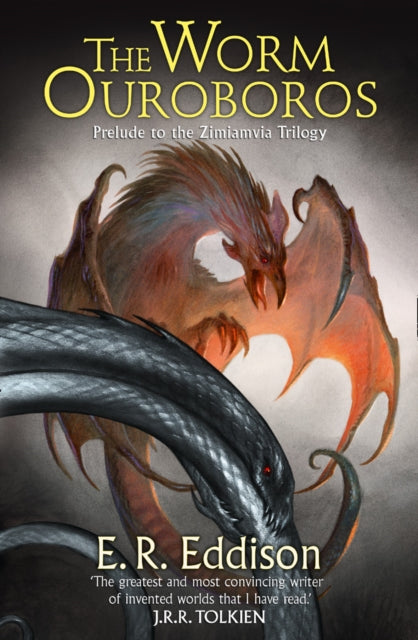 Book cover of: Worm Ouroboros. By: E R Eddison