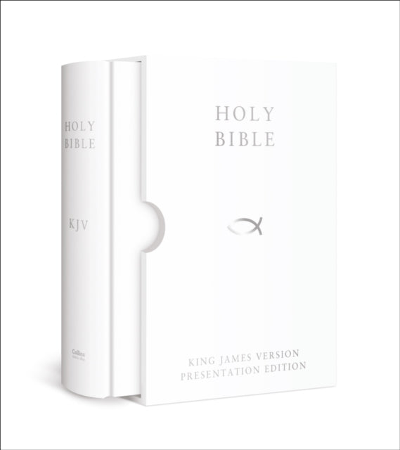 Book cover of: HOLY BIBLE: King James Version (KJV) White Presentation Edition