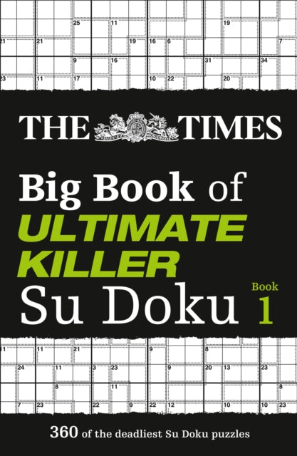 Book cover of: Times Big Book of Ultimate Killer Su Doku. By: The Times Mind Games