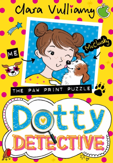 Book cover of: Paw Print Puzzle. By: Clara Vulliamy