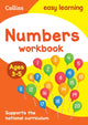 Numbers Workbook Ages 3-5, Prepare for Preschool with Easy Home Learning 9780008151553 Collins UK