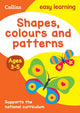 Book cover of: Shapes, Colours and Patterns Ages 3-5. By: Collins UK Publishing Staff