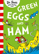 Book cover of: Green Eggs and Ham. By: Dr. Seuss