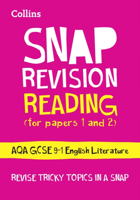 AQA GCSE 9-1 English Language Reading (Papers 1 & 2) Revision Guide, Ideal for the 2025 Exams 9780008218089 Collins UK