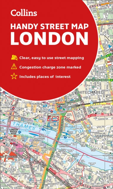 Book cover of: Collins London Handy Street Map. By: Collins Maps