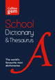 Gem School Dictionary and Thesaurus, Trusted Support for Learning, in a Mini-Format 9780008321161 Collins Dictionaries