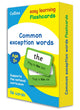 Book cover of: Common Exception Words Flashcards. By: Collins Easy Collins Easy Learning