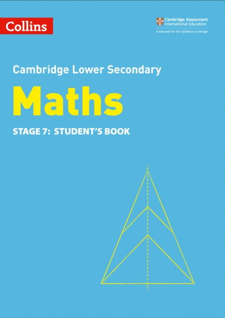 Lower Secondary Maths Student's Book: Stage 7 9780008340858 Alastair Duncombe