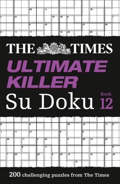 Book cover of: Times Ultimate Killer Su Doku Book 12. By: The Times Mind Games