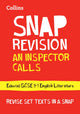 Book cover of: Inspector Calls: Edexcel GCSE 9-1 English Literature Text Guide. By: Collins Collins GCSE