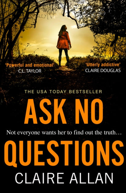 Book cover of: Ask No Questions. By: Claire Allan
