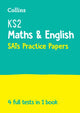Book cover of: KS2 Maths and English SATs Practice Papers. By: Collins Collins KS2