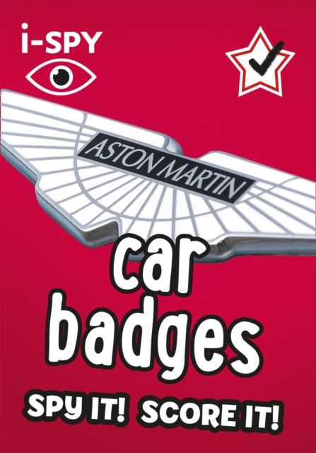 i-SPY Car badges, Spy it! Score it! 9780008386542 i-SPY