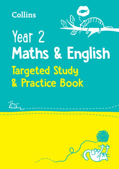 Book cover of: Year 2 Maths and English KS1 Targeted Study & Practice Book. By: Collins Collins KS1