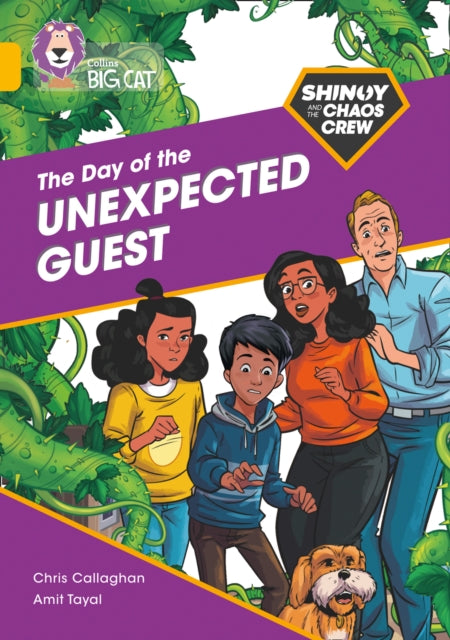 Book cover of: Shinoy and the Chaos Crew: The Day of the Unexpected Guest. By: Chris Callaghan