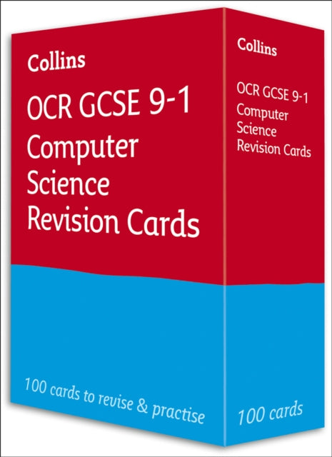 Book cover of: OCR GCSE 9-1 Computer Science Revision Cards. By: Collins Collins GCSE