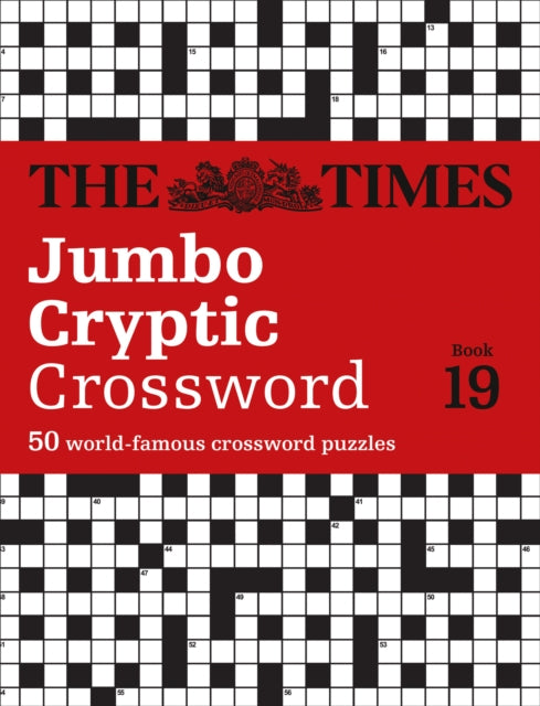 Book cover of: Times Jumbo Cryptic Crossword Book 19. By: The Times Mind Games