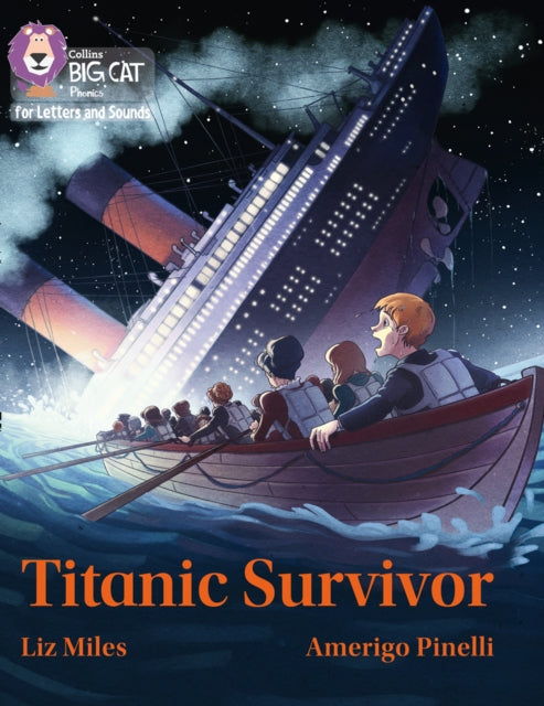 Book cover of: Titanic Survivor. By: Liz Miles