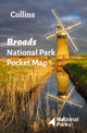 Book cover of: Broads National Park Pocket Map. By: National Parks UK