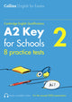 Book cover of: Practice Tests for A2 Key for Schools (KET) (Volume 2). By: Patrick McMahon