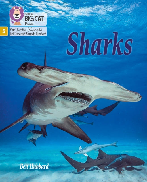 Book cover of: Sharks. By: Ben Hubbard