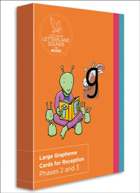 Book cover of: Large Grapheme Cards for Reception. By: Wandle Learning Wandle Learning Trust and Little Sutton Primary School