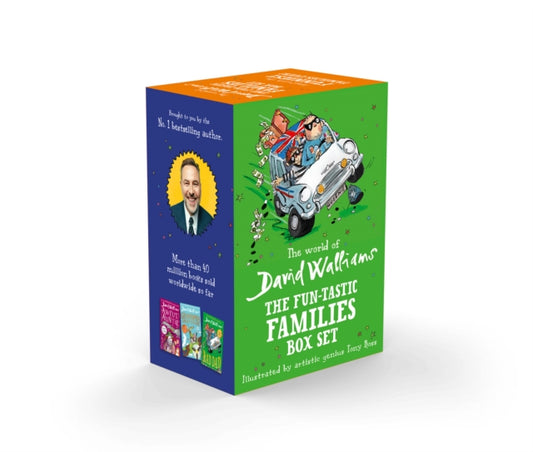 Book cover of: World of David Walliams: Fun-Tastic Families Box Set. By: David Walliams