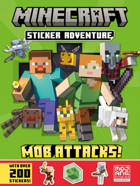 Minecraft Sticker Adventure: Mob Attacks! 9780008533953 Mojang