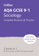 AQA GCSE 9-1 Sociology All-in-One Complete Revision and Practice, Ideal for the 2025 and 2026 Exams 9780008535025 Collins Collins GCSE