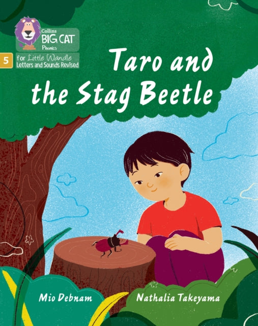 Book cover of: Taro and the Stag Beetle. By: Collins Big Cat