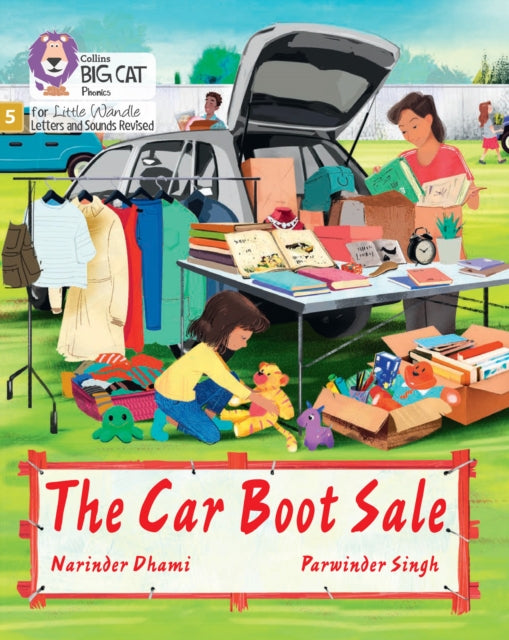 Book cover of: Car Boot Sale. By: Collins Big Cat