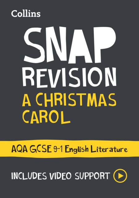 Christmas Carol: AQA GCSE 9-1 English Literature Text Guide, Ideal for the 2025 and 2026 Exams 9780008551544 Collins Collins GCSE