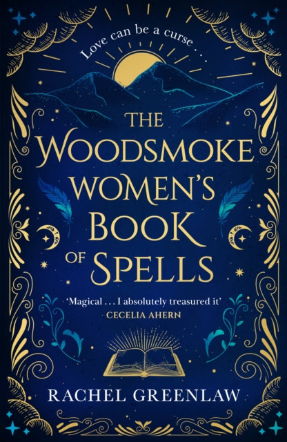 Book cover of: Woodsmoke Women’s Book of Spells. By: Rachel Greenlaw