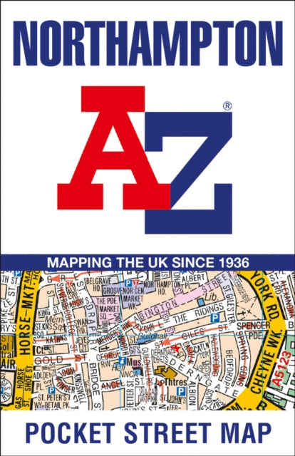 Book cover of: Northampton A-Z Pocket Street Map