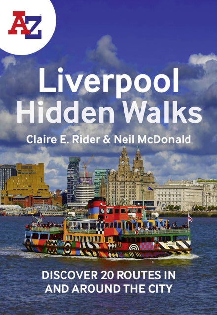 Book cover of: -Z Liverpool Hidden Walks. By: A-Z maps